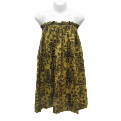 Batik Facial Gown  Batik Facial Gown